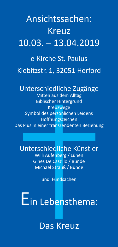Ansichtsachen Kreuz