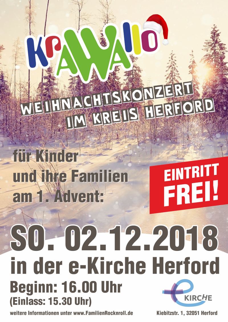Weihnachtskonzert Krawallo